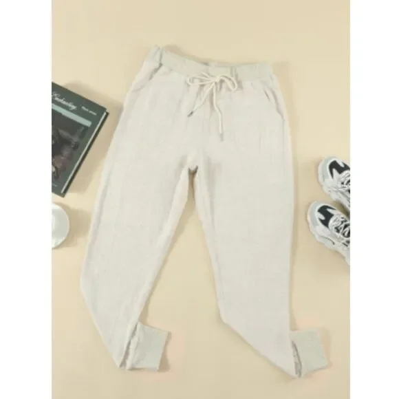 jogger casual pants with drawstring waist and pockets - Picture 4 of 11
